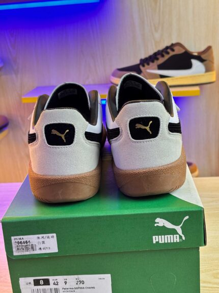 Puma Palermo Leather White Vapor Gray Gum