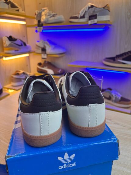 Adidas Samba OG Shoes | Cream White/Black/Sand Strata